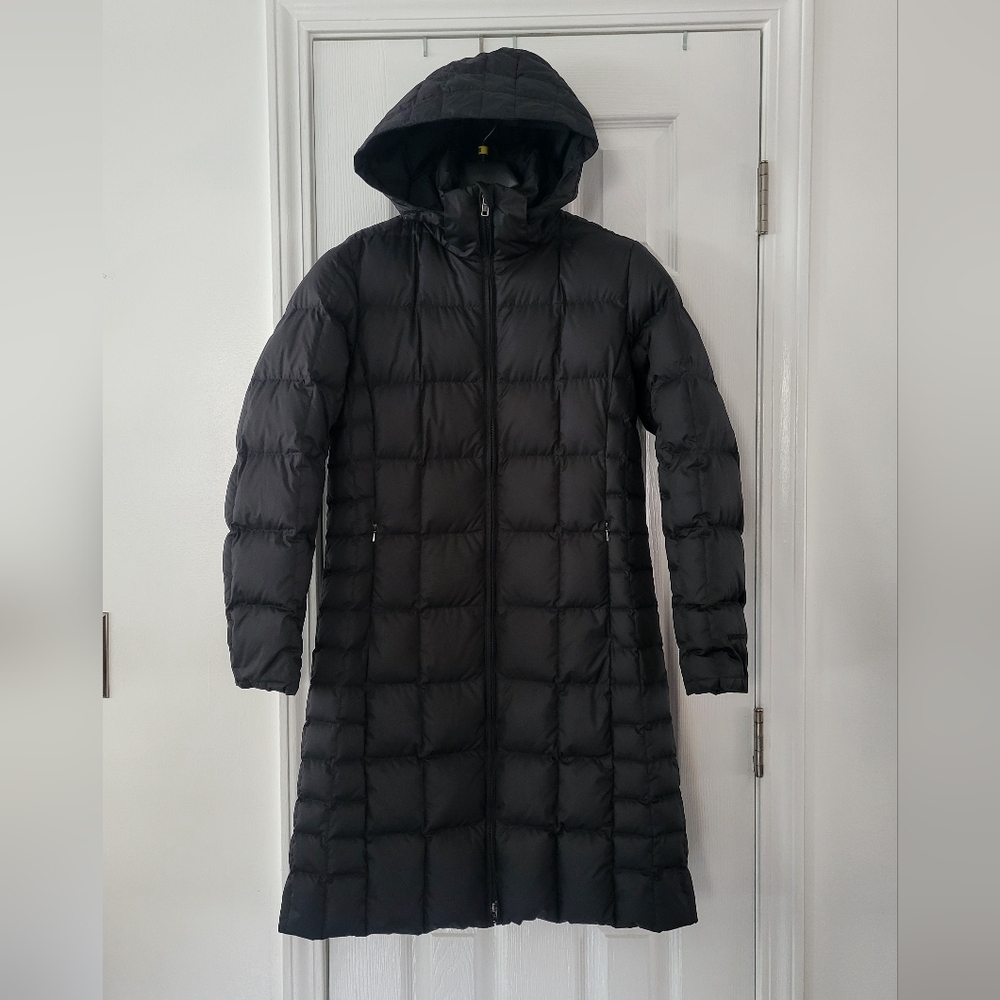 Patagonia Women's Down With it Parka Sz S Black